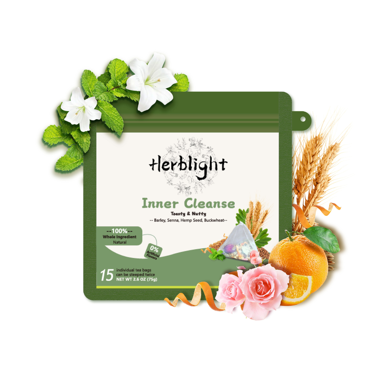 Inner Cleanse - Lighten your inner system - HERBLIGHT