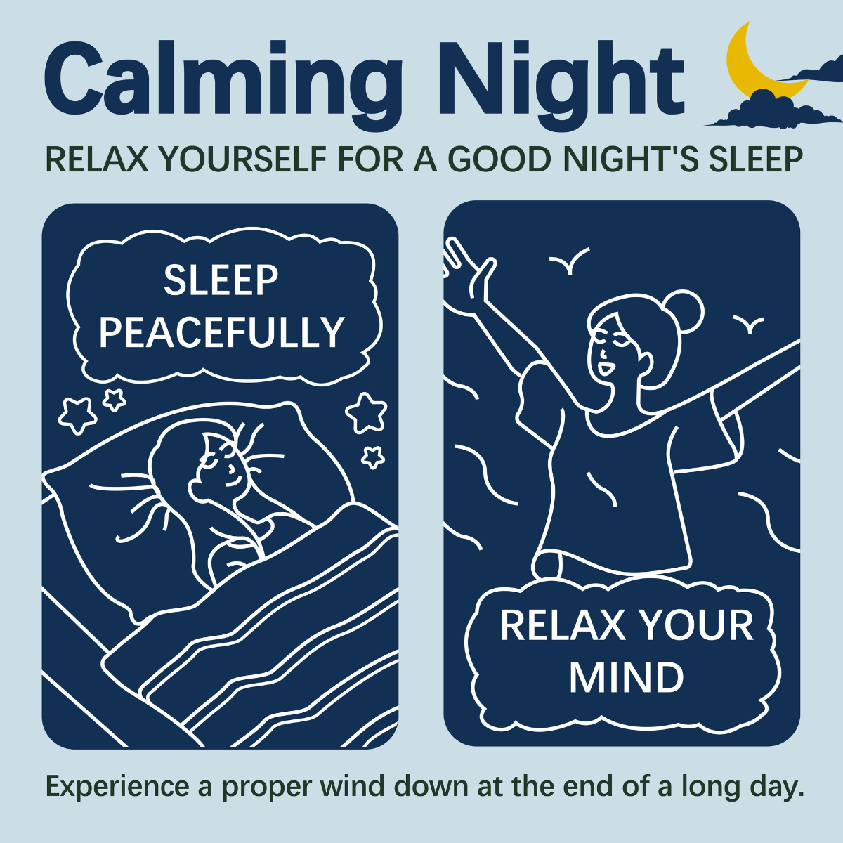 Calming Night-Relax yourself for a good night's sleep - HERBLIGHT